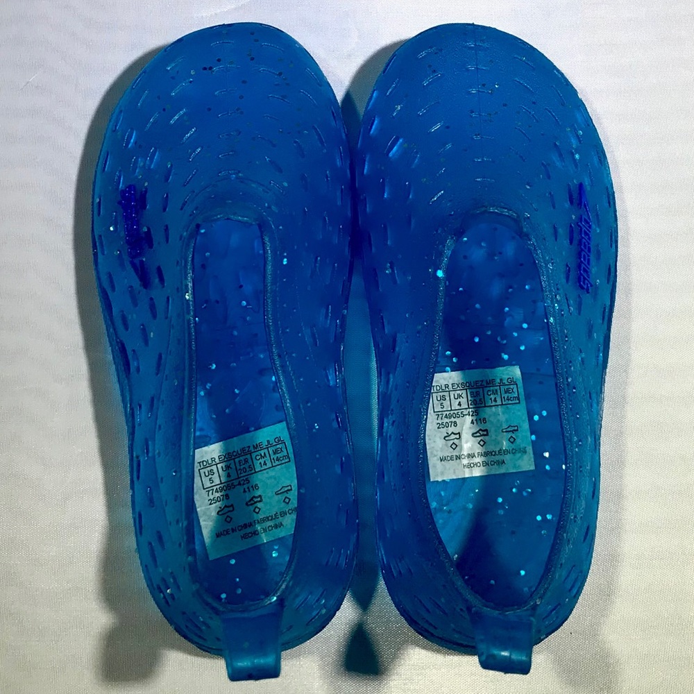 Speedo ‘Exsqueeze Me’ Jelly Glitter Water Shoes - Picture 3 of 8